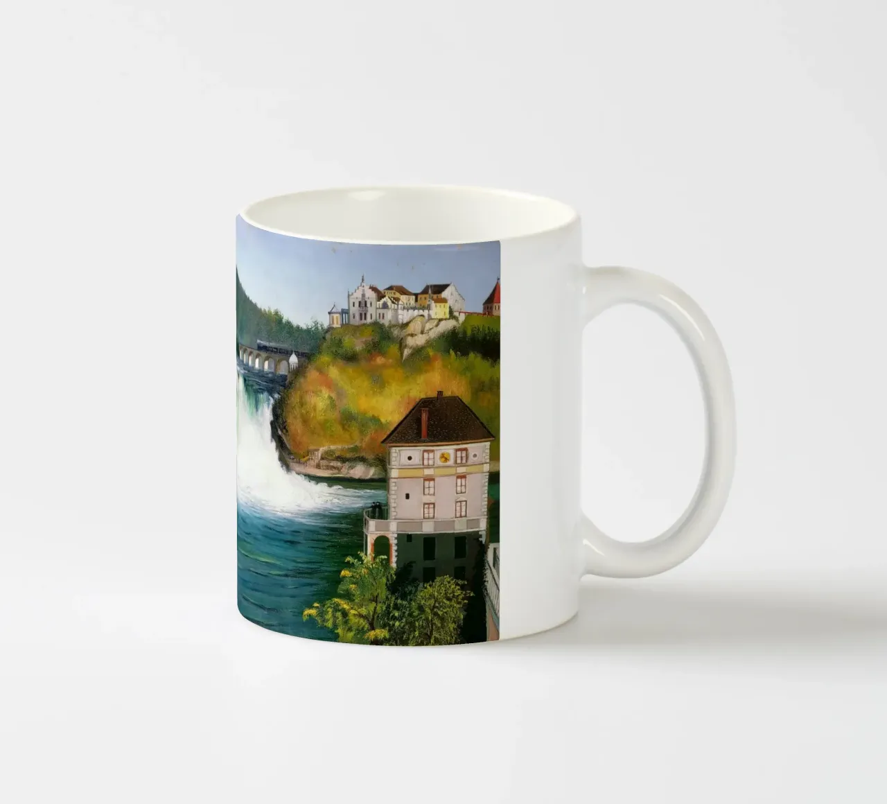 Tivadar Csontváry-Kosztka: Le cascate del Reno a Sciaffusa tazza in ceramica da ARTOTHEK