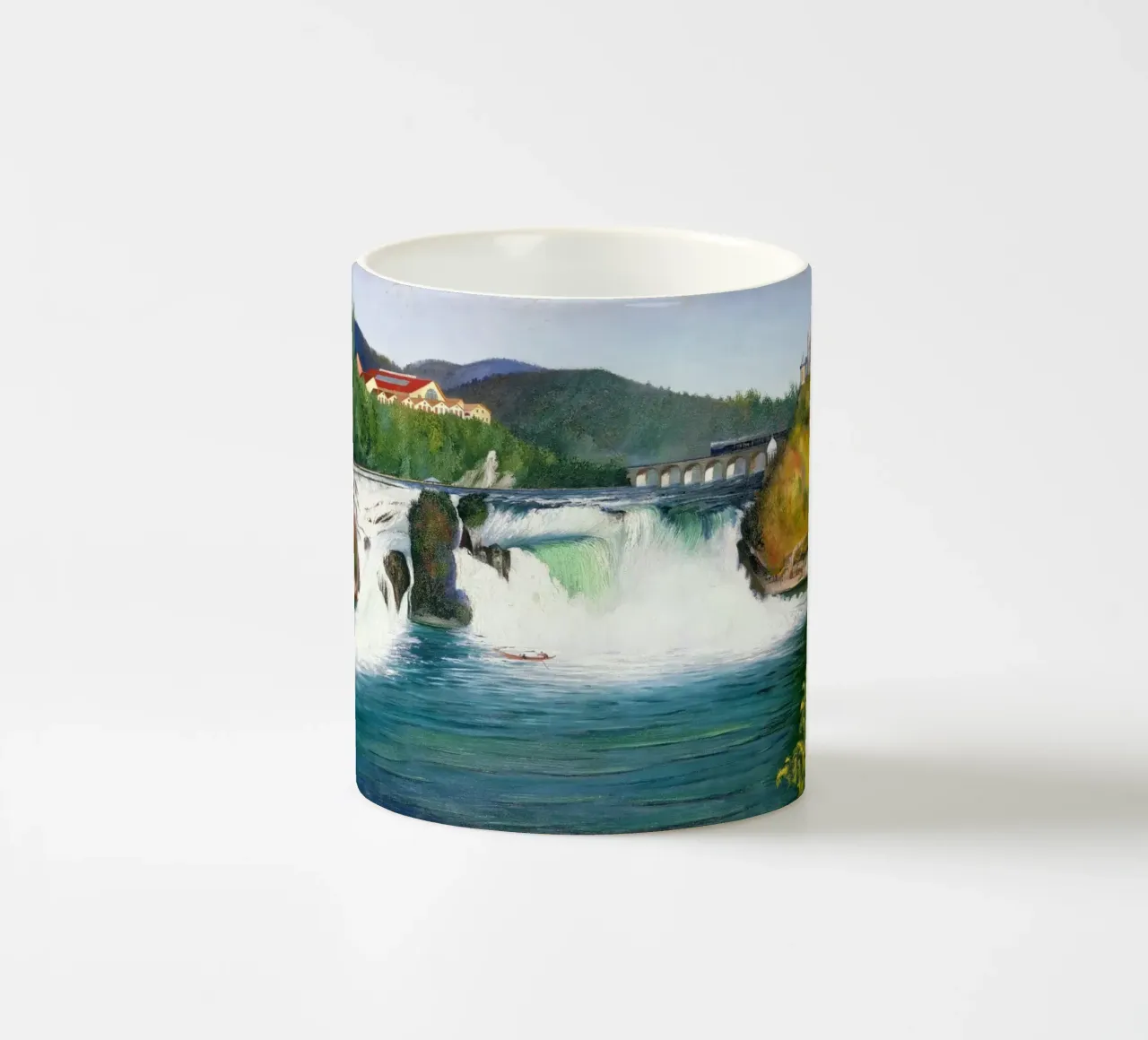 Tivadar Csontváry-Kosztka: Le cascate del Reno a Sciaffusa tazza in ceramica da ARTOTHEK