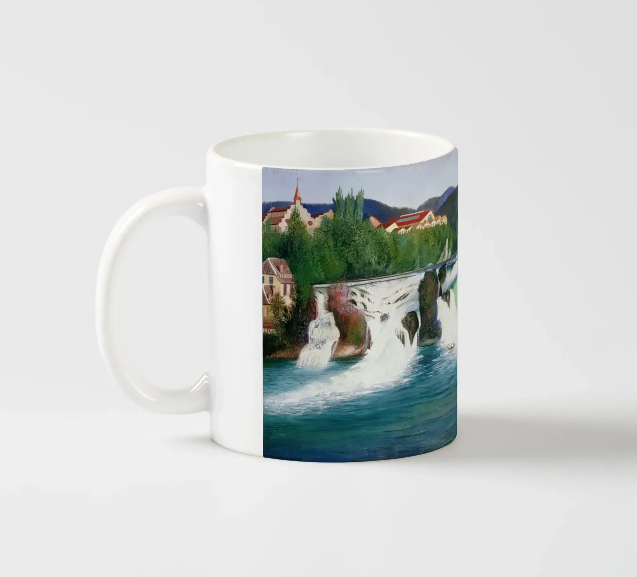 Tivadar Csontváry-Kosztka: Le cascate del Reno a Sciaffusa tazza in ceramica da ARTOTHEK