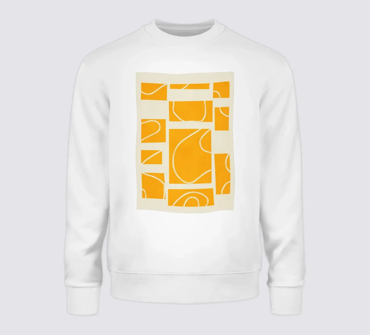 Abstract Pathways 4 felpa da Flow Line