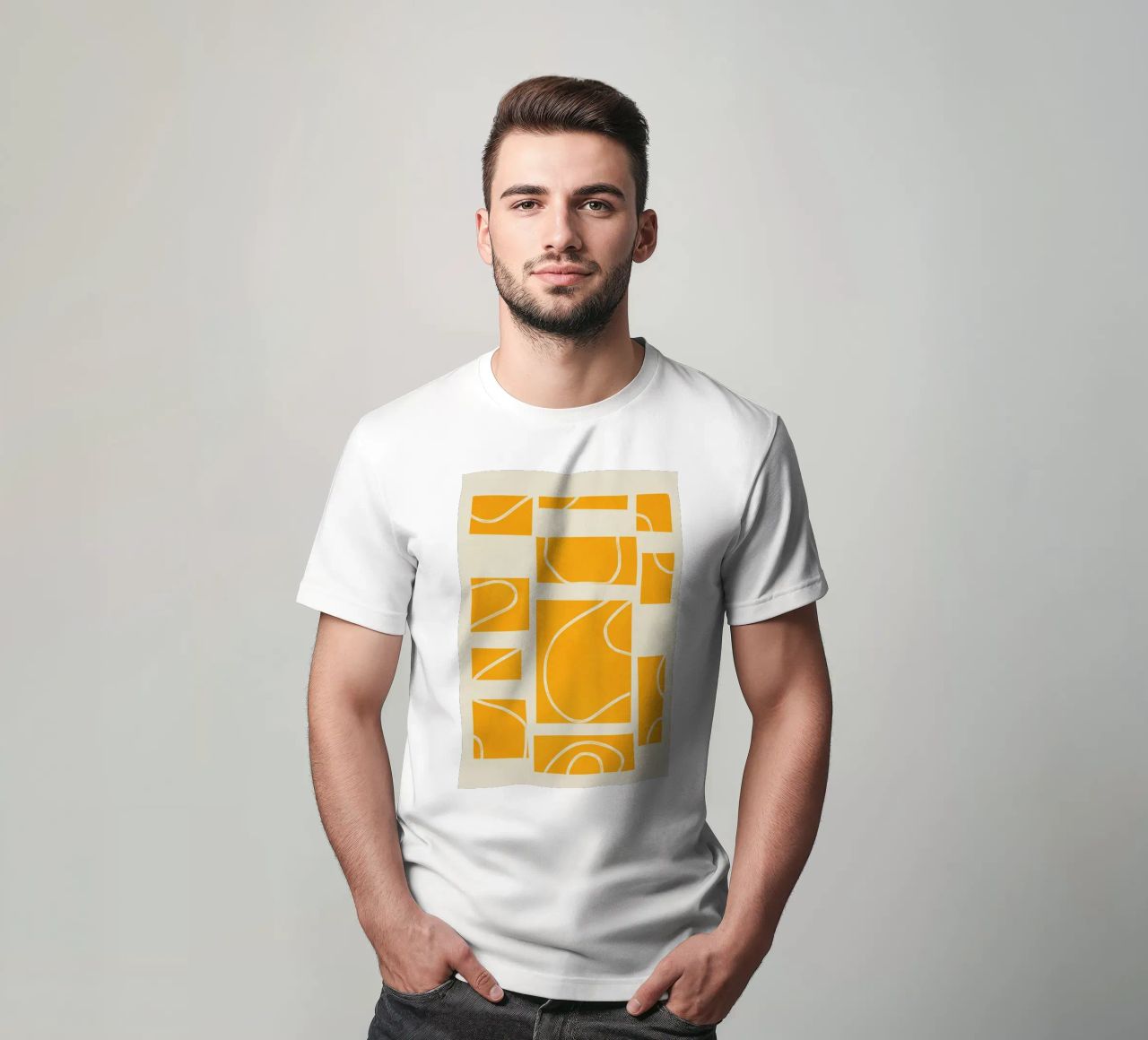 Abstract Pathways 4 t-shirt da Flow Line