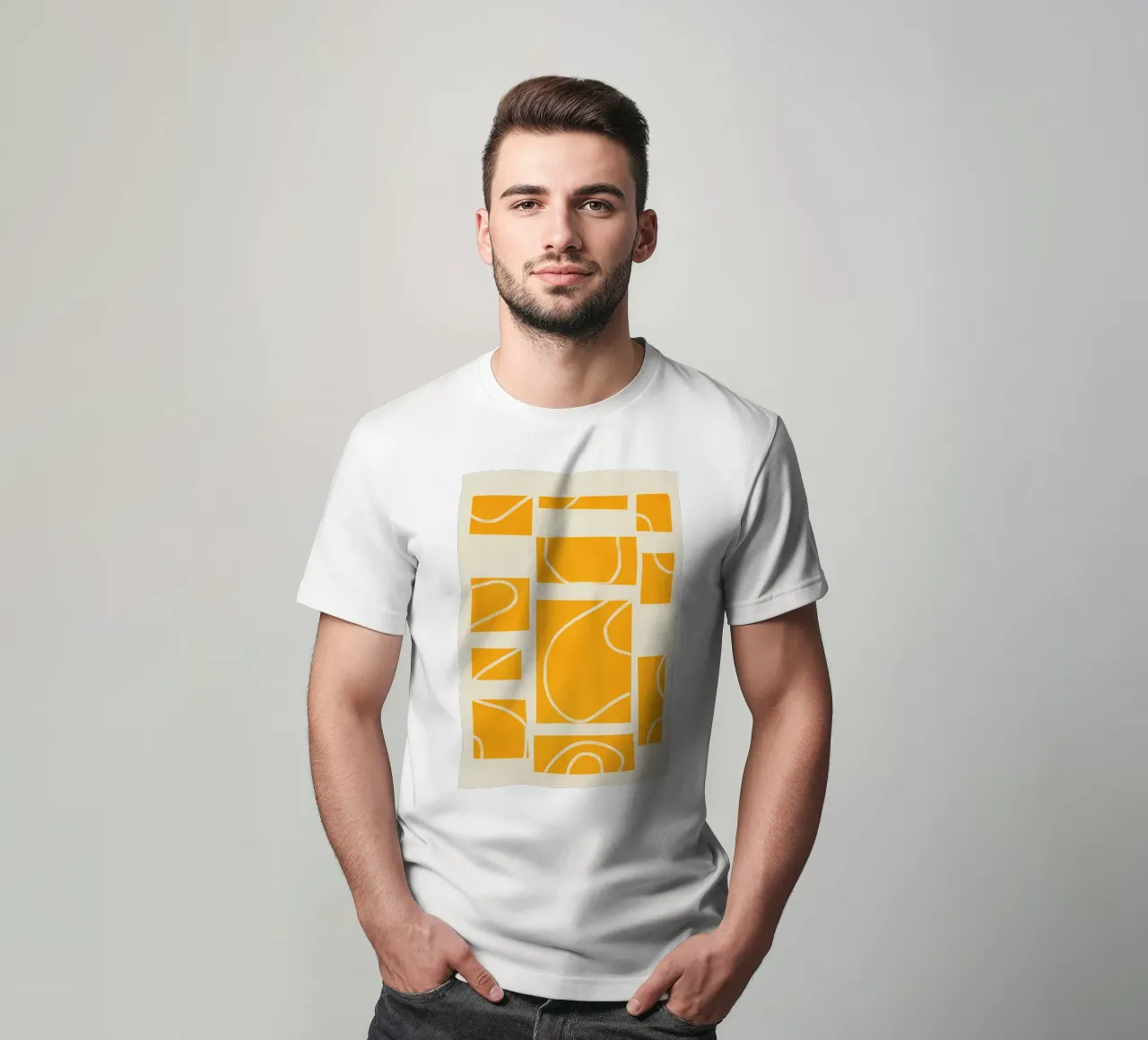 Abstract Pathways 4 t-shirt da Flow Line