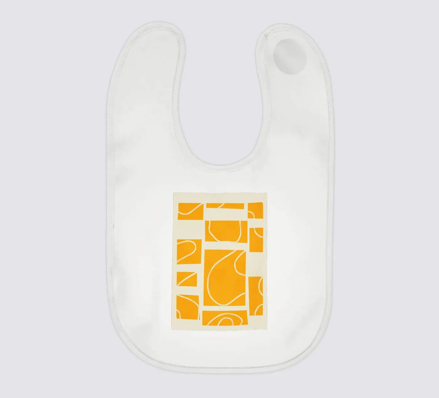 Abstract Pathways 4 baby bib by Flow Line