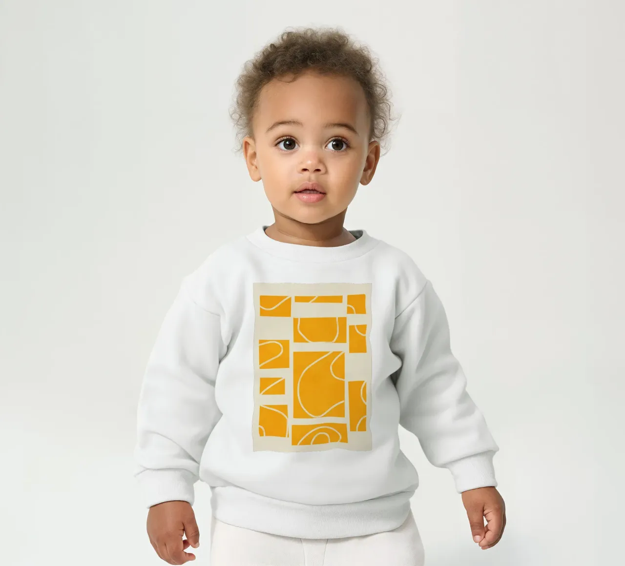 Abstract Pathways 4 baby sweatshirt by Flow Line