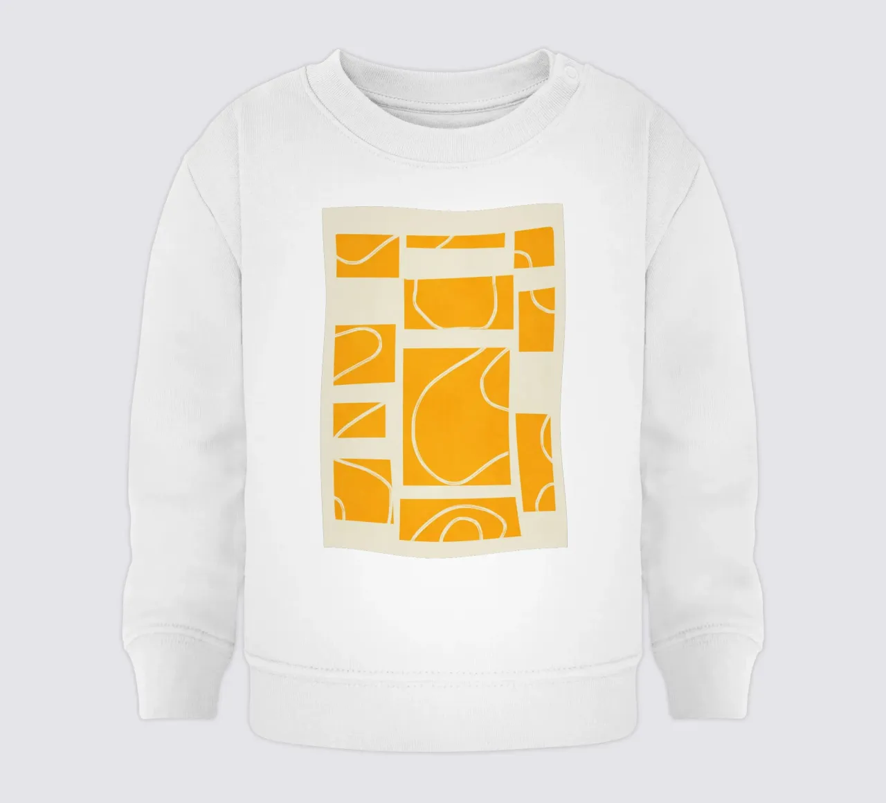 Abstract Pathways 4 baby sweatshirt by Flow Line