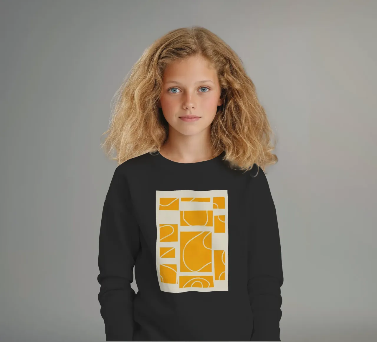 Abstract Pathways 4 felpa bambino da Flow Line