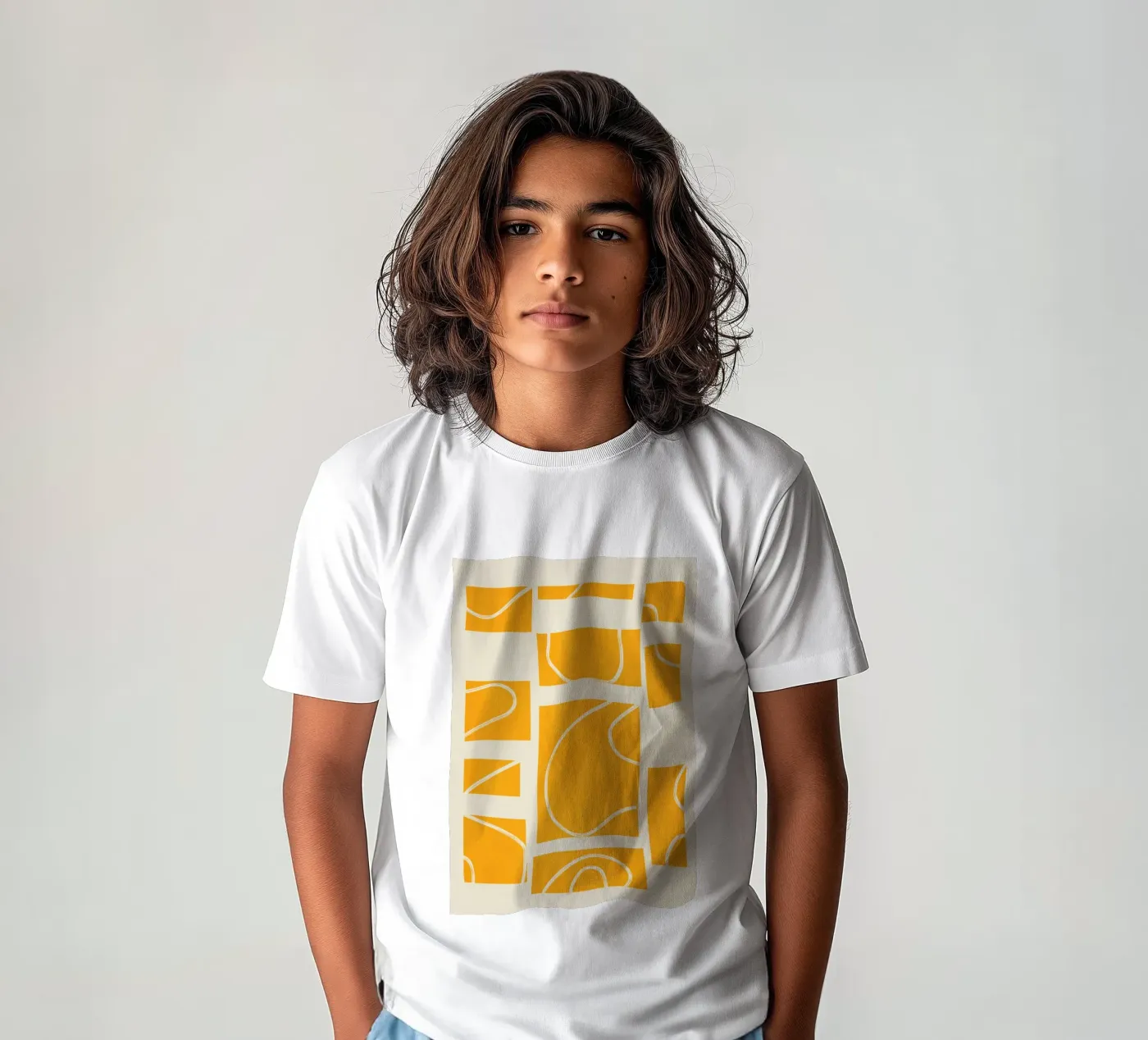 Abstract Pathways 4 t-shirt bambini da Flow Line