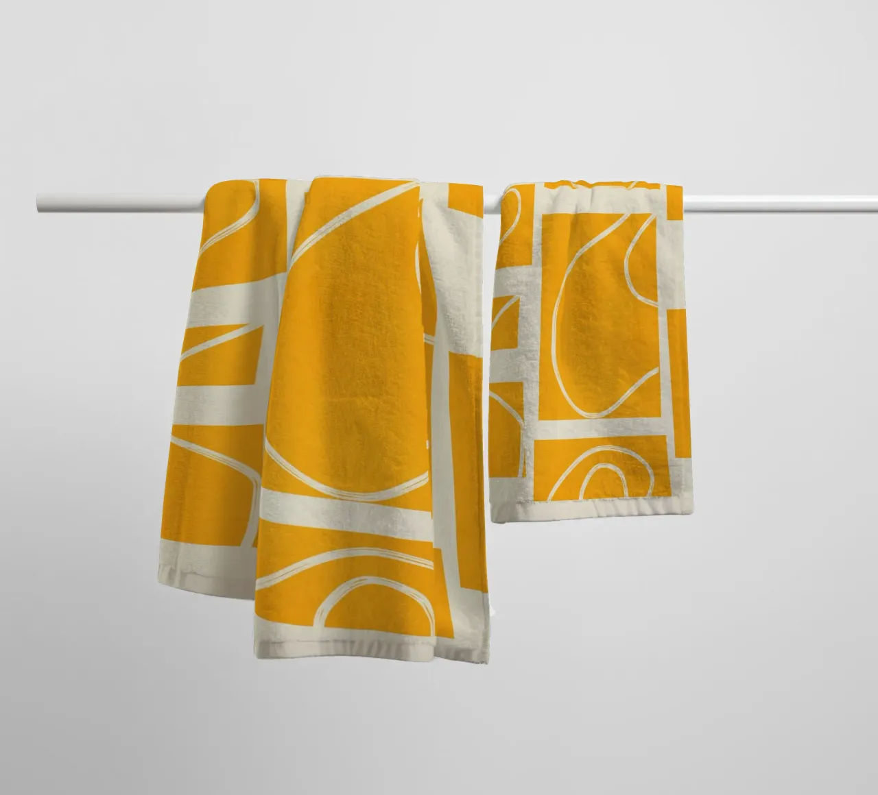 Abstract Pathways 4 asciugamano da bagno da Flow Line