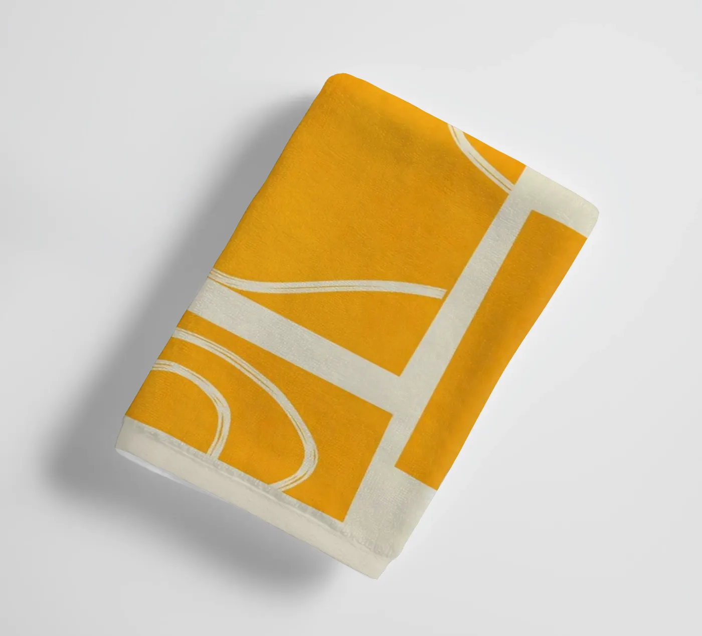 Abstract Pathways 4 badhanddoek van Flow Line