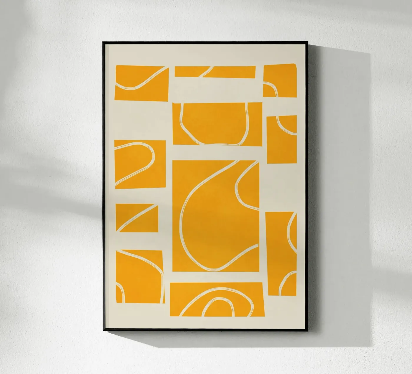 Abstract Pathways 4 Acryl-Glas von Flow Line