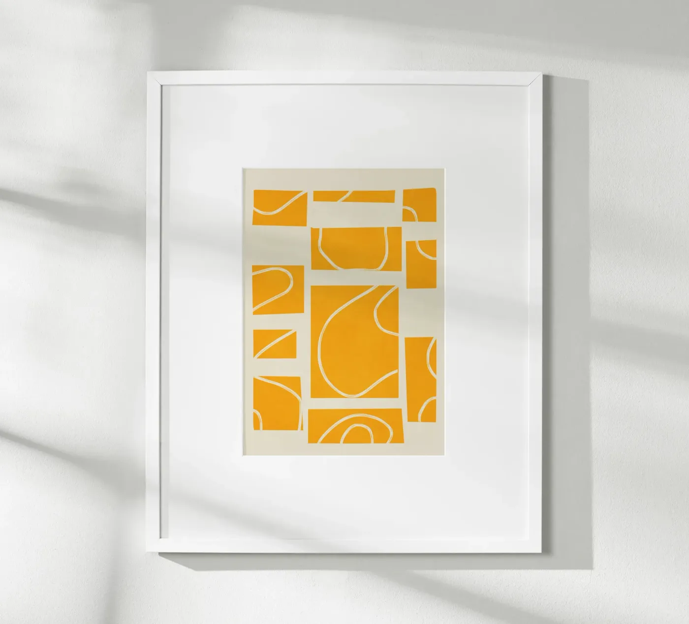 Abstract Pathways 4 poster de Flow Line