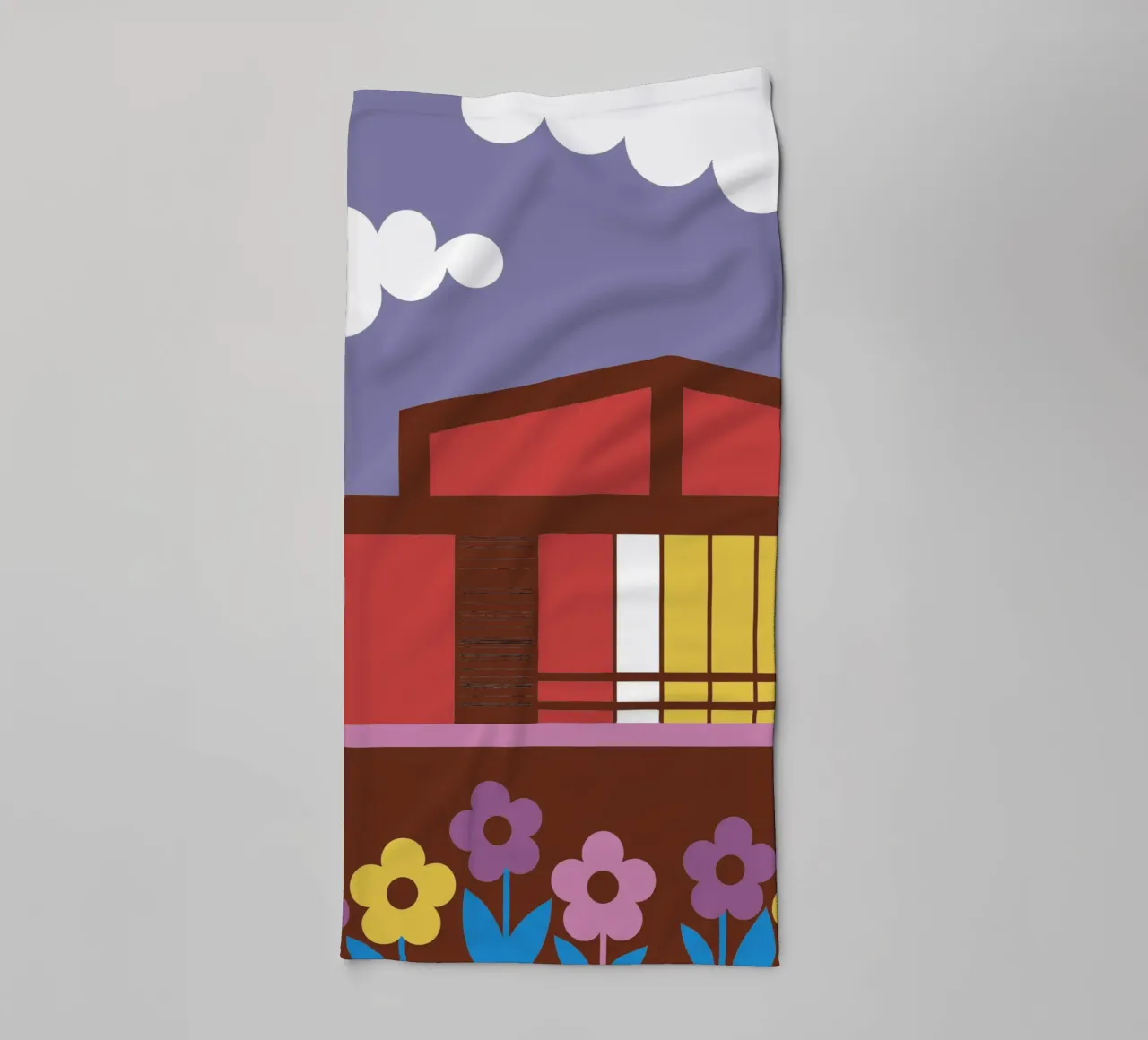 Casa e fiori asciugamano da bagno da LOOK DIFFERENT