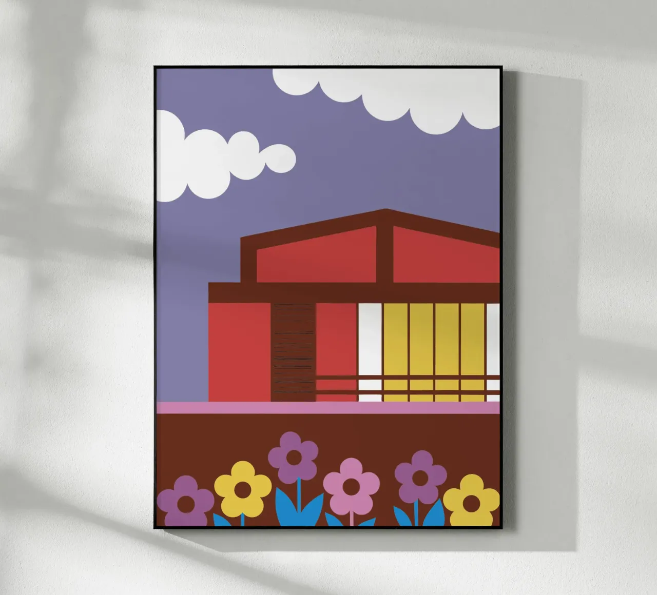 Casa e fiori plexiglass da LOOK DIFFERENT