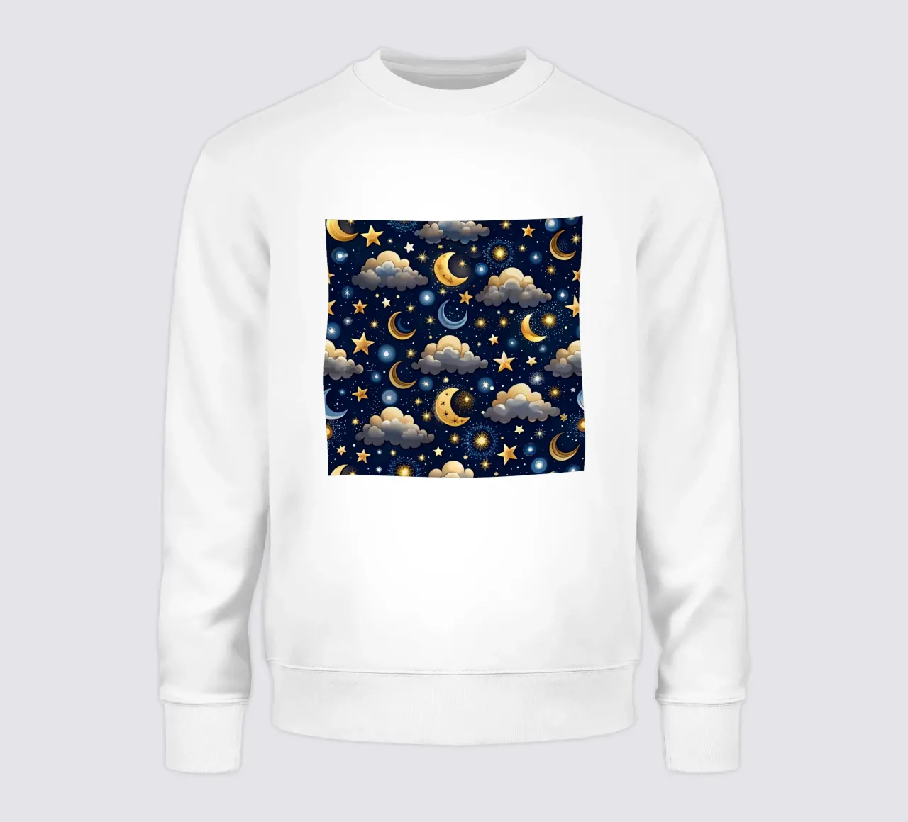 Verträumter Nachthimmel Sweatshirt von Happy Littles