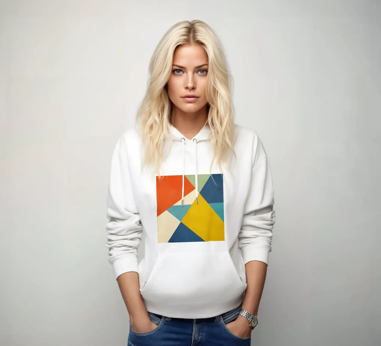 Flow of Geometry  1 Hoodie von Flow Line