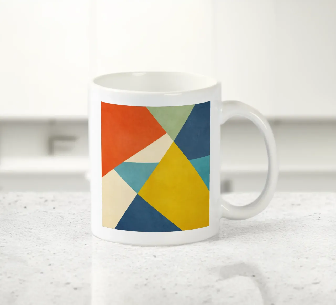 Flow of Geometry  1 tazza in ceramica da Flow Line