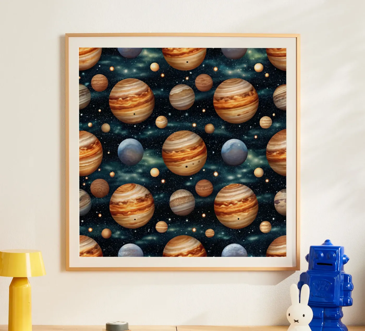 Jupiter Parade poster van Happy Littles