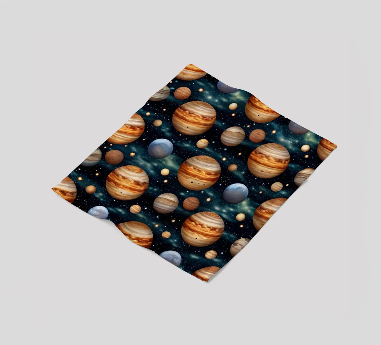 Jupiter Parade fleece blanket by Happy Littles