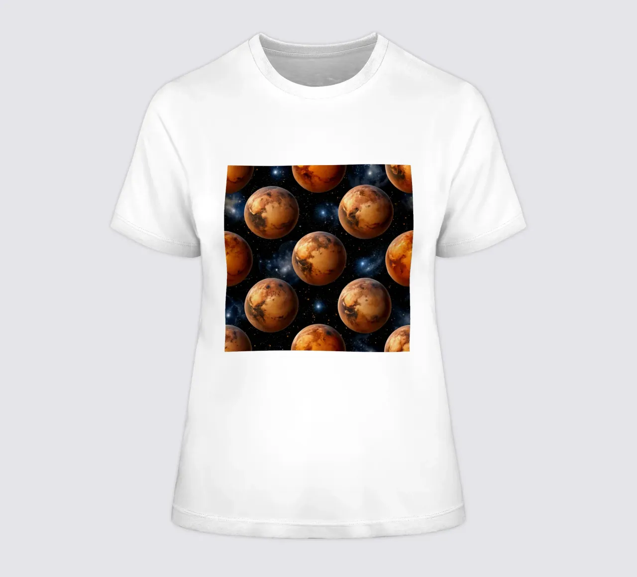 L'explorateur de Mars t-shirt ajusté pour femmes de Happy Littles