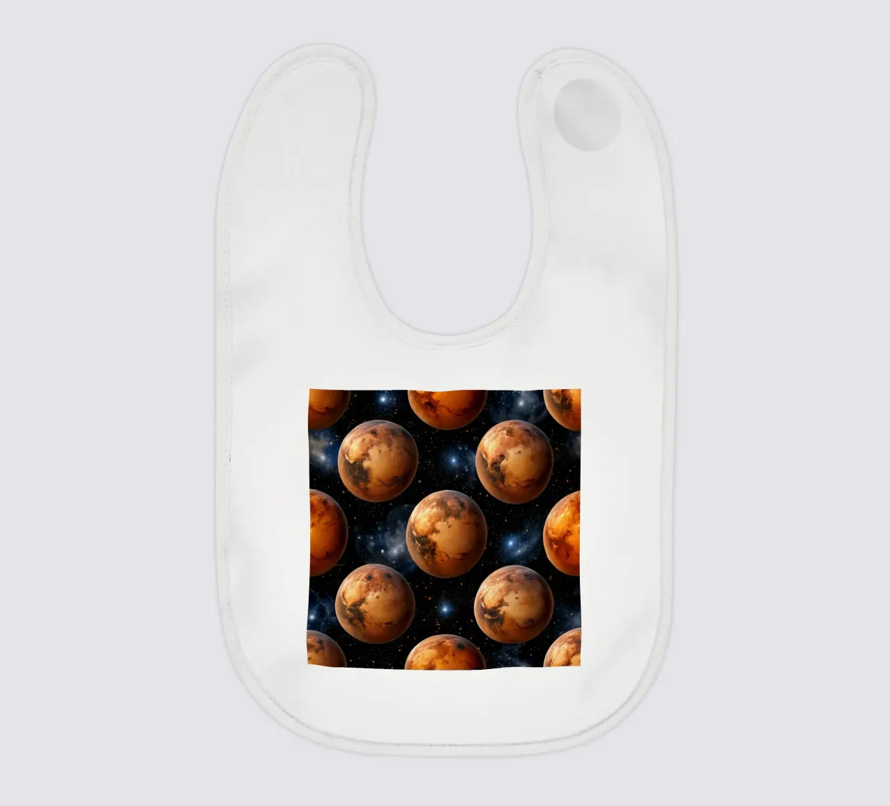 Mars Ontdekkingsreiziger baby slabbetje van Happy Littles