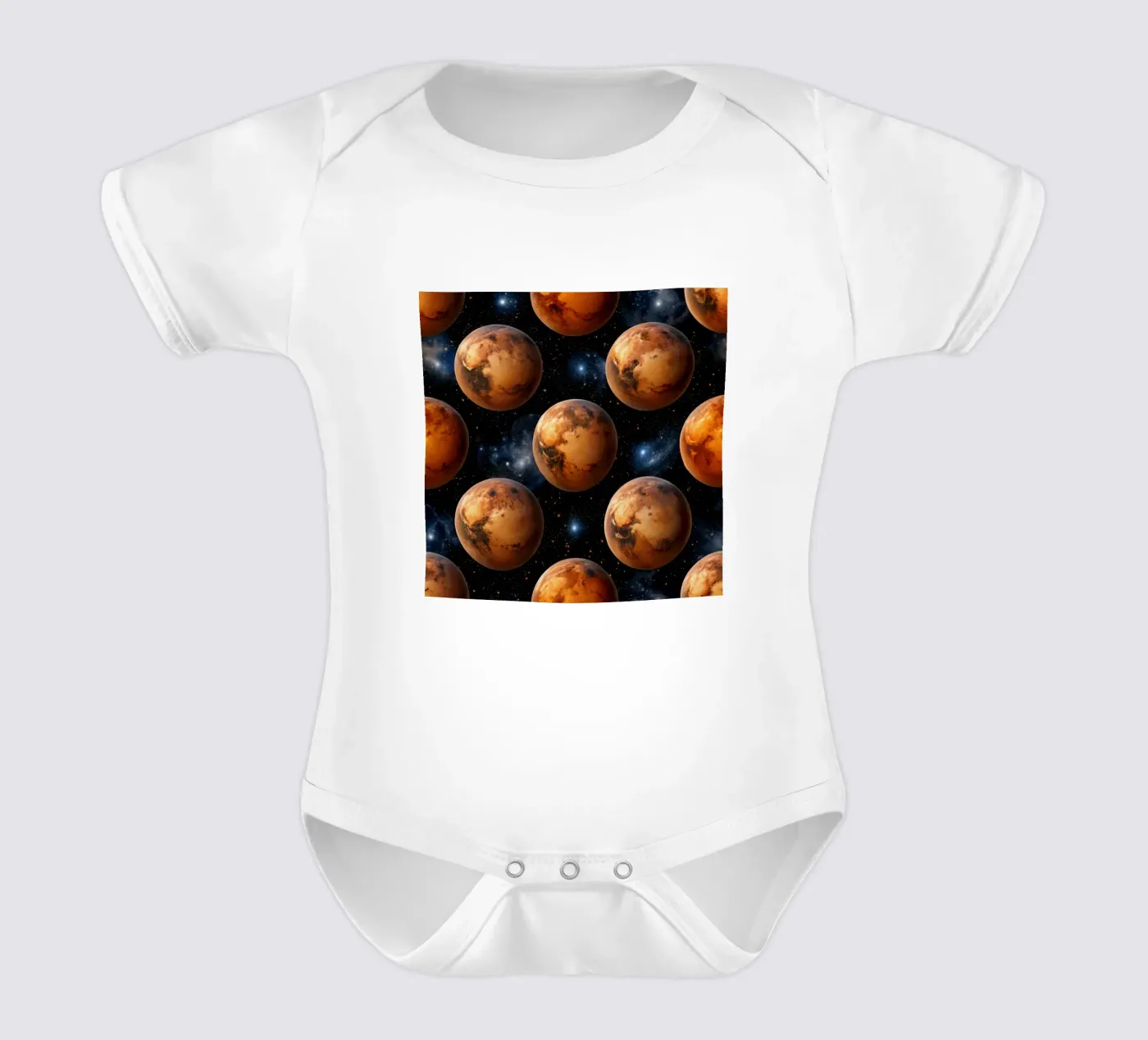 Mars Explorer body neonato maniche corte da Happy Littles