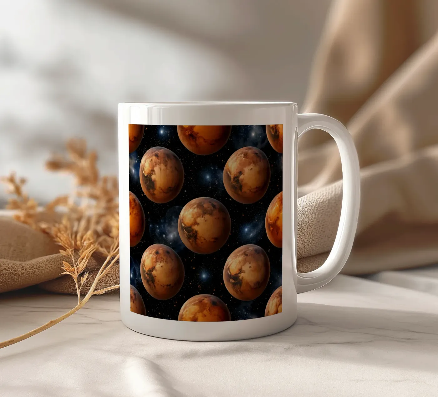 Mars Explorer ceramic mug by Happy Littles