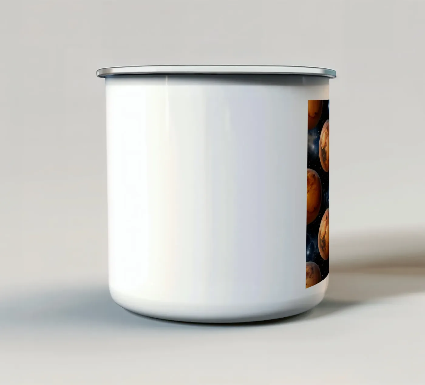 Mars Explorer enamel mug by Happy Littles