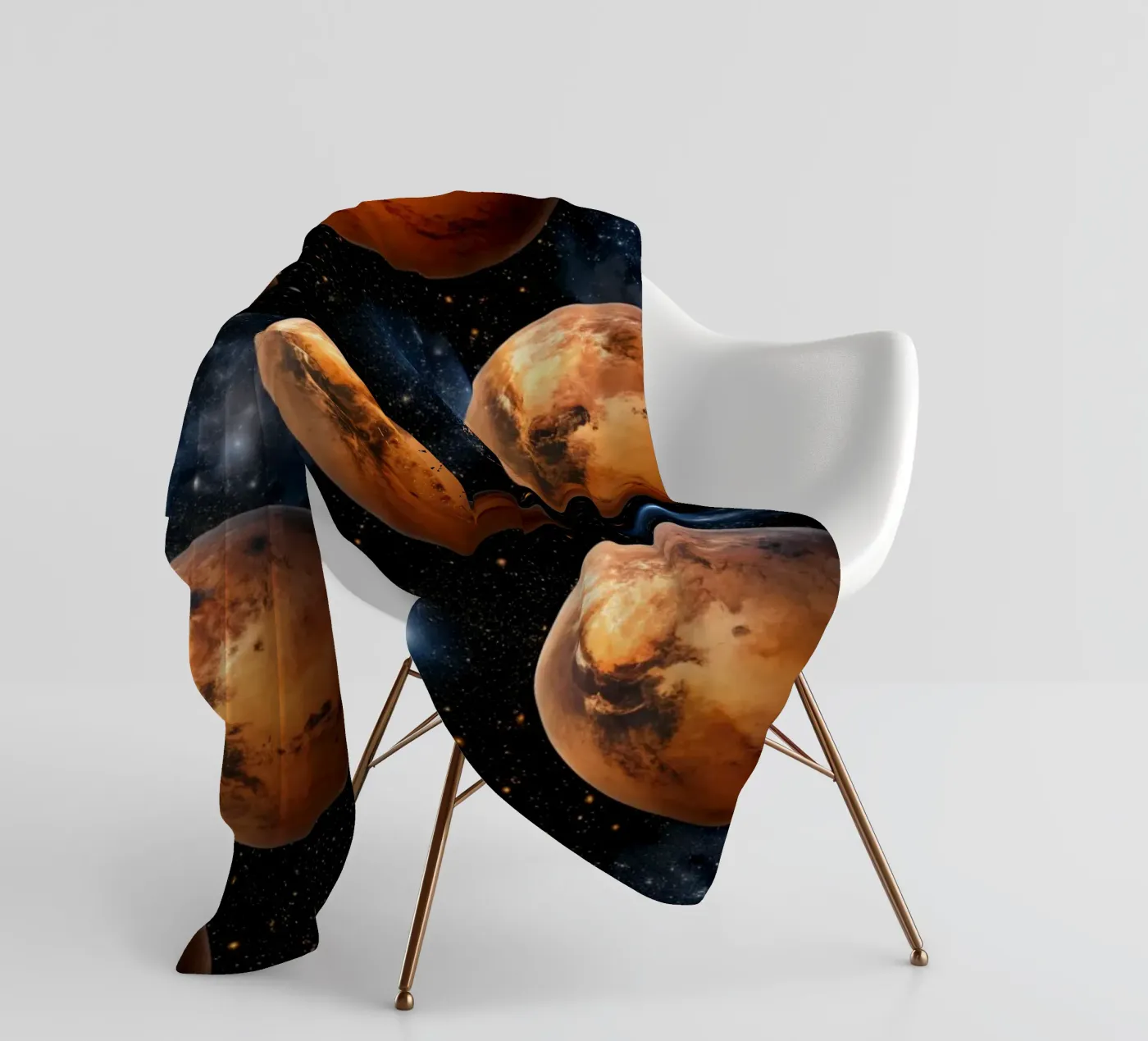 Marsforscher Fleecedecke von Happy Littles