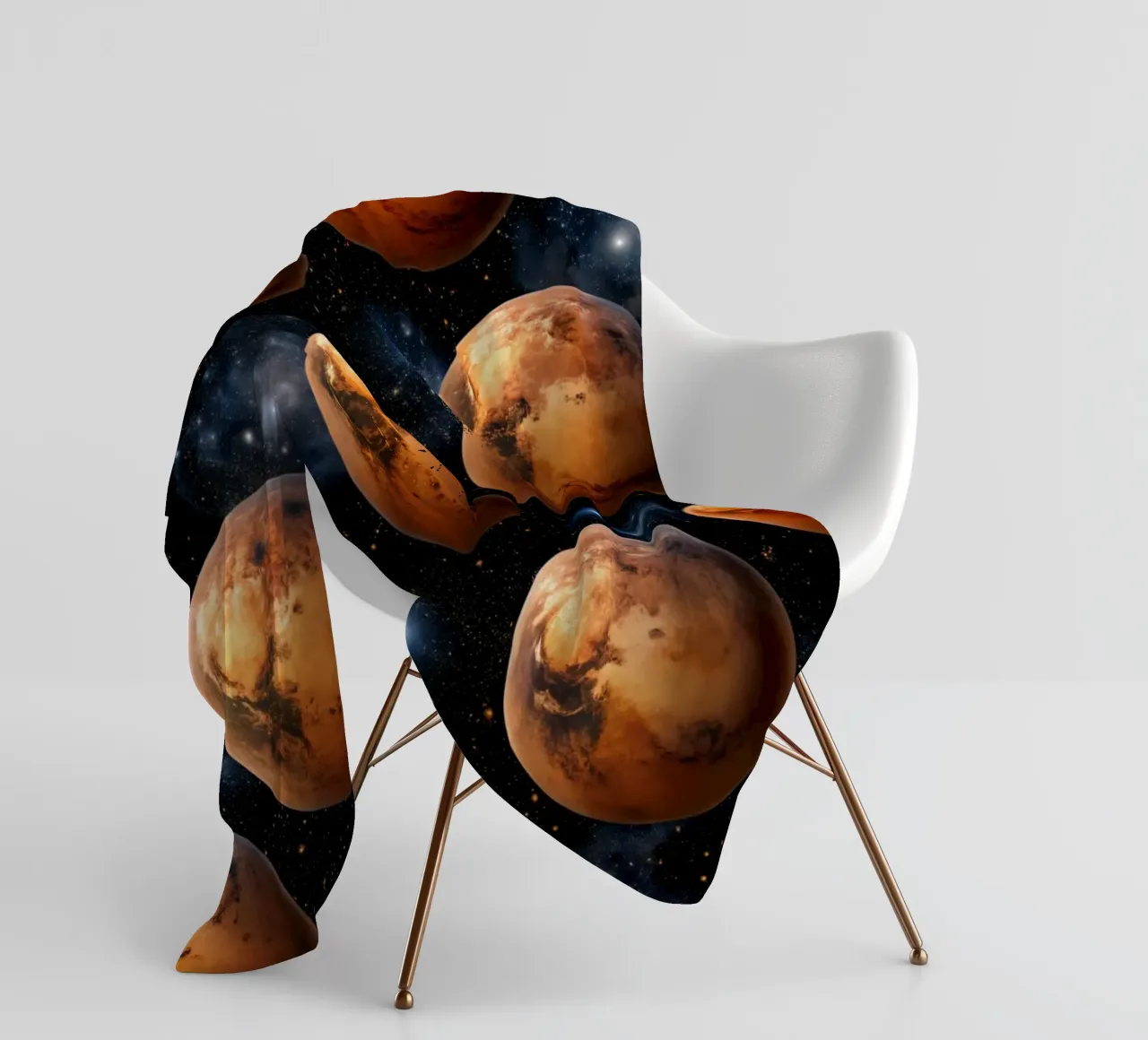 Mars Explorer Fleecedecke von Happy Littles