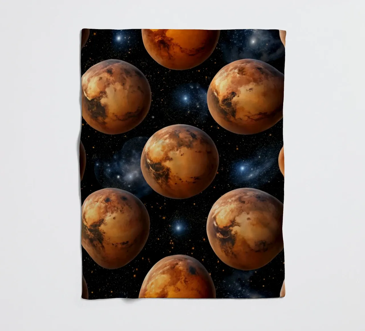 Mars Explorer Fleecedecke von Happy Littles