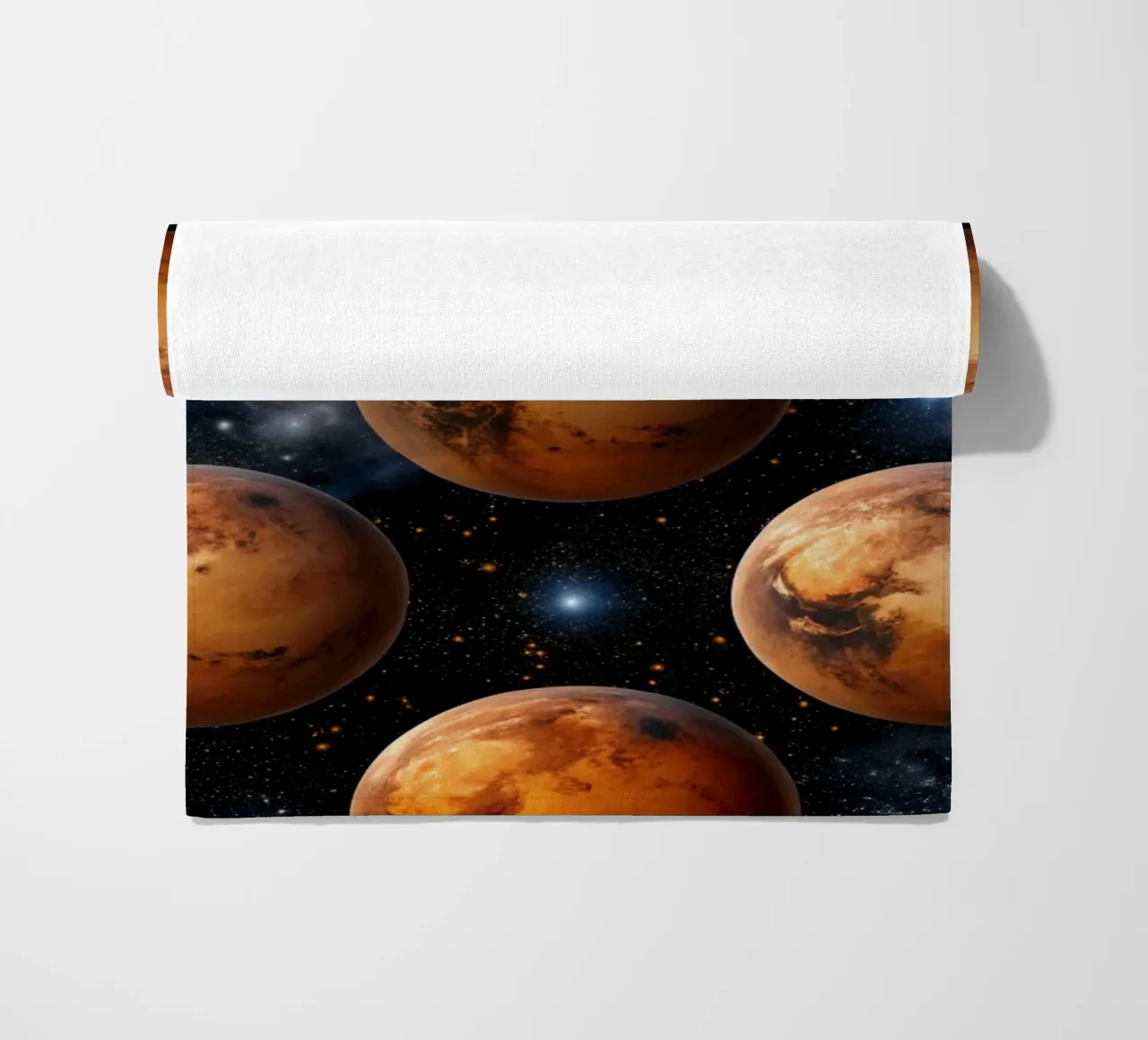 Mars Explorer beach towel by Happy Littles
