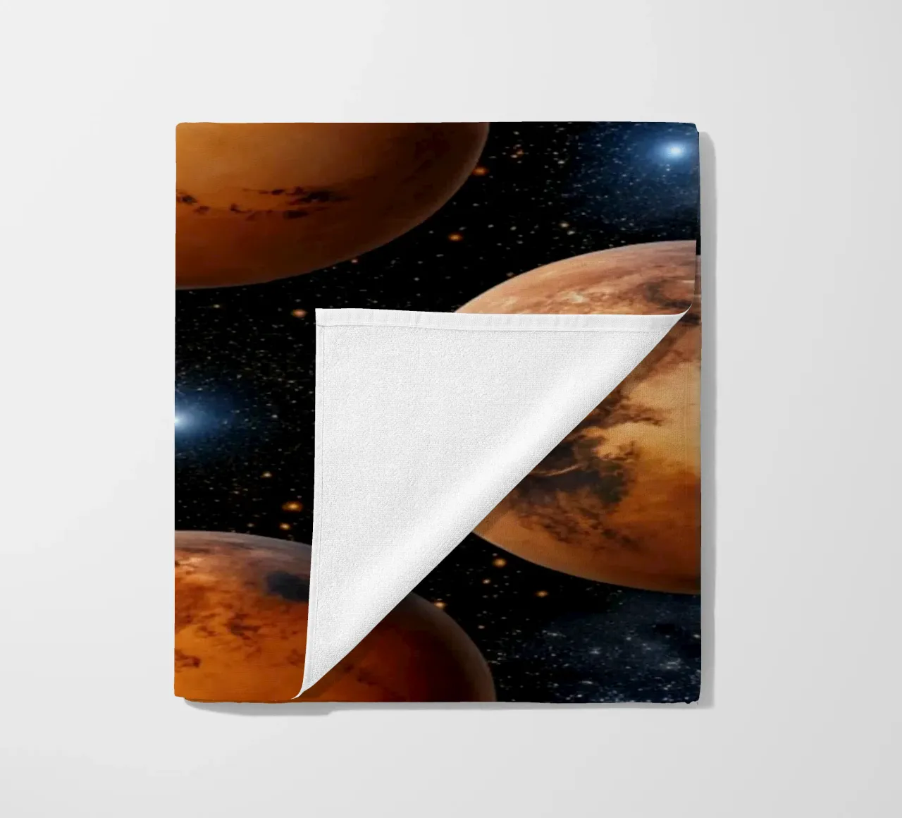 Mars Explorer beach towel by Happy Littles