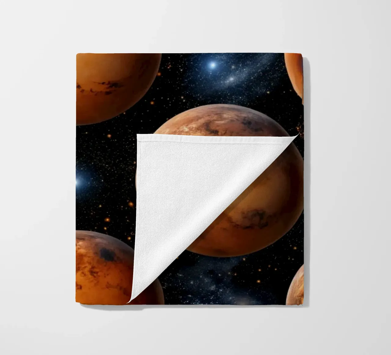 Mars Explorer beach towel by Happy Littles