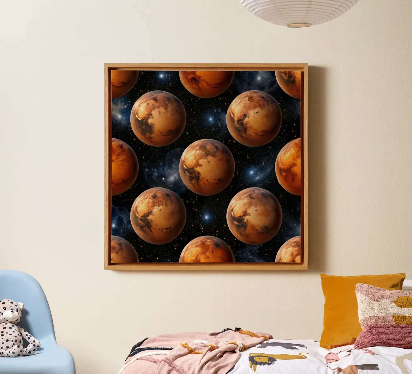 Marsforscher Leinwand von Happy Littles