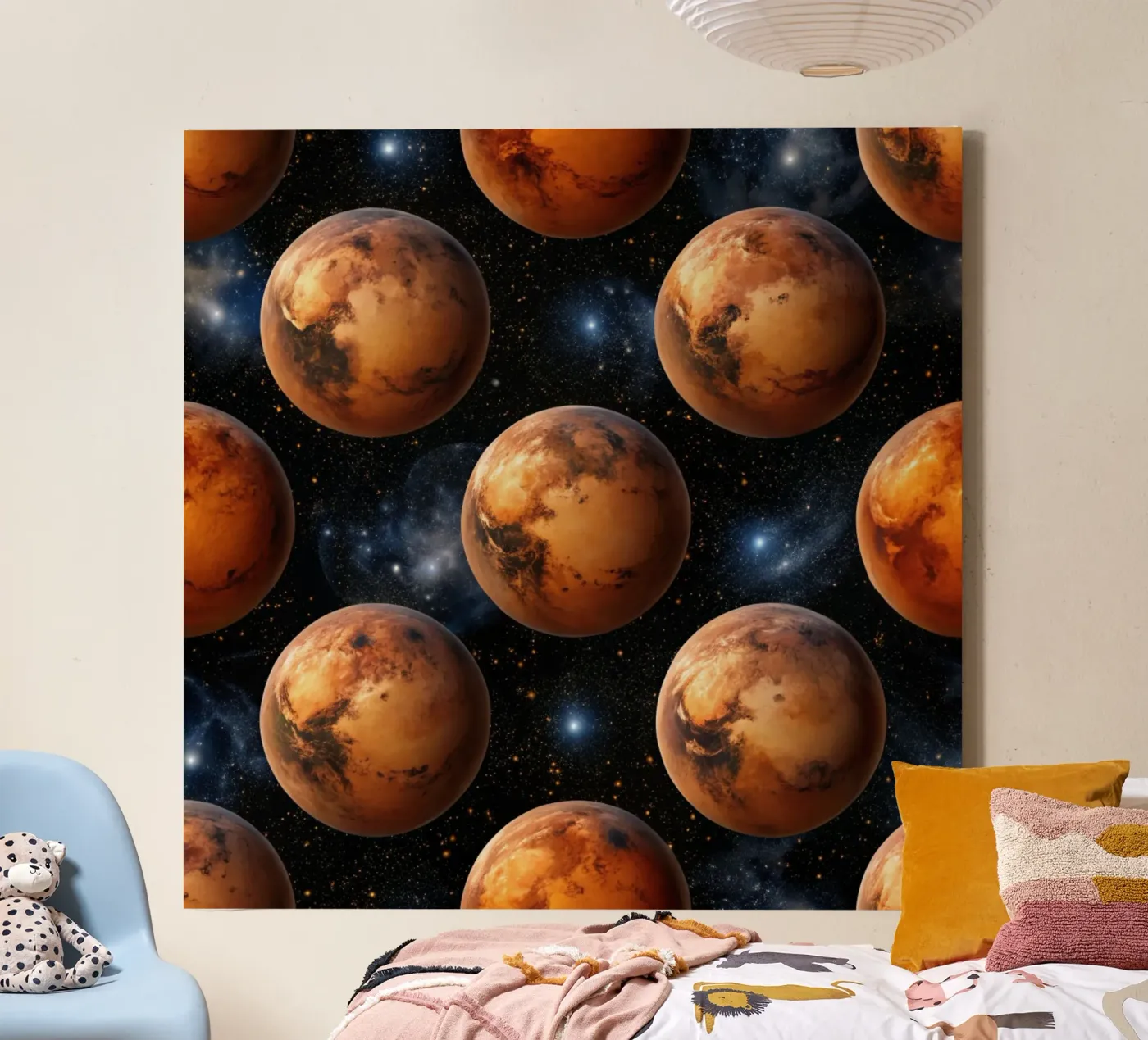 Marsforscher Leinwand von Happy Littles