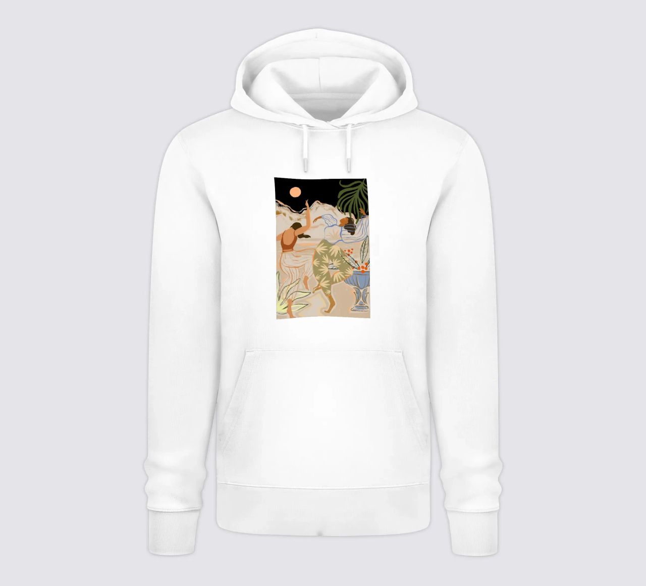Dance Under the Moonlight felpa con cappuccio da Arty Guava