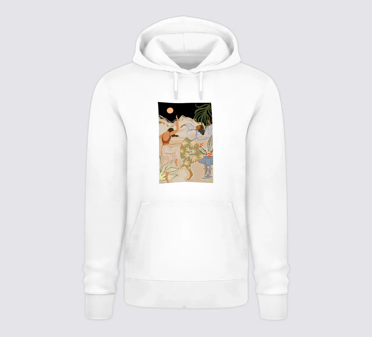 Dance Under the Moonlight felpa con cappuccio da Arty Guava