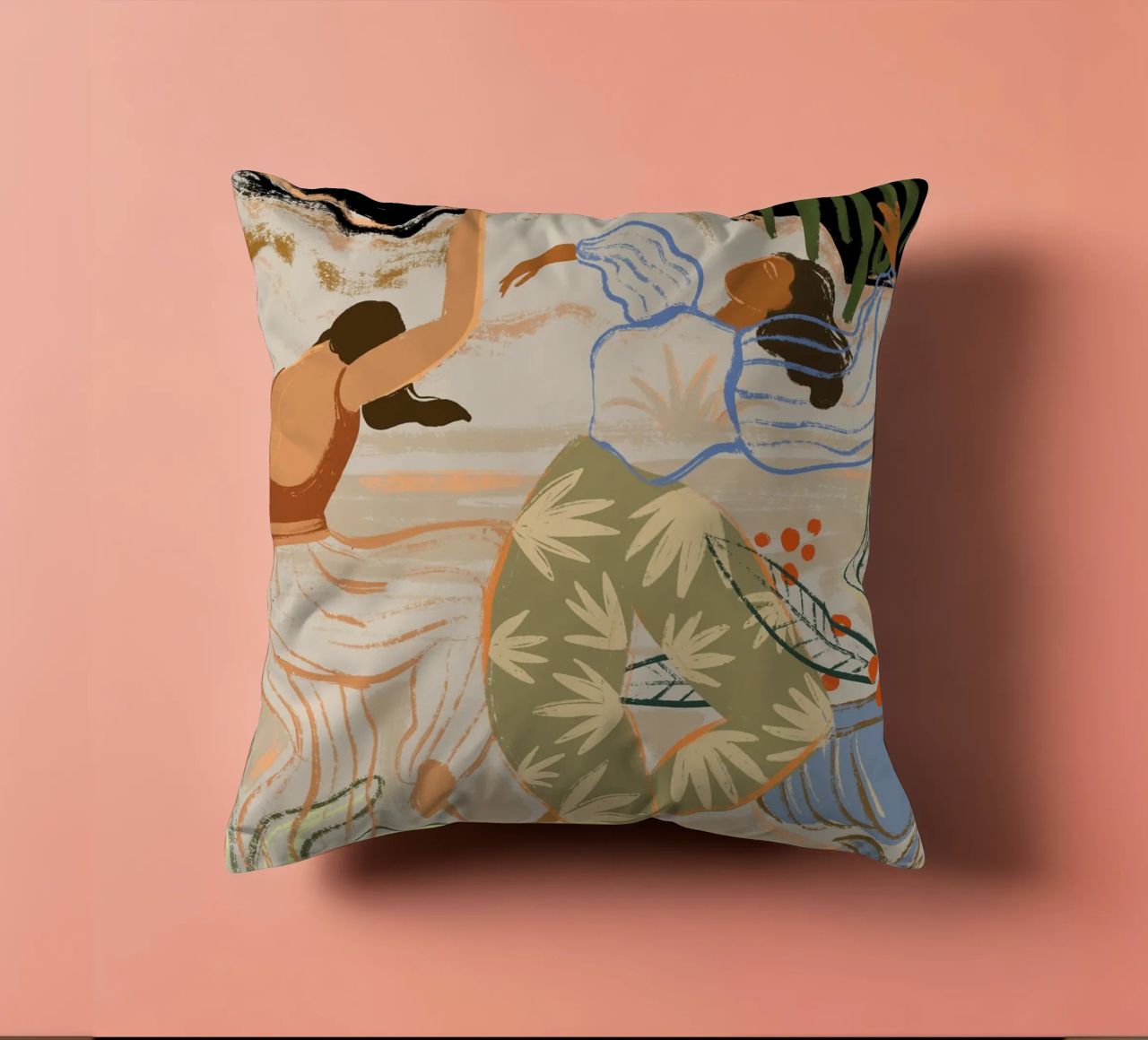Dance Under the Moonlight coussin de Arty Guava