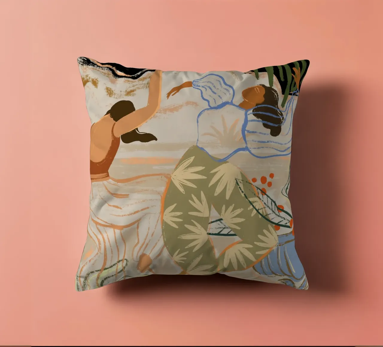 Dance Under the Moonlight decorative cushion by Arty Guava