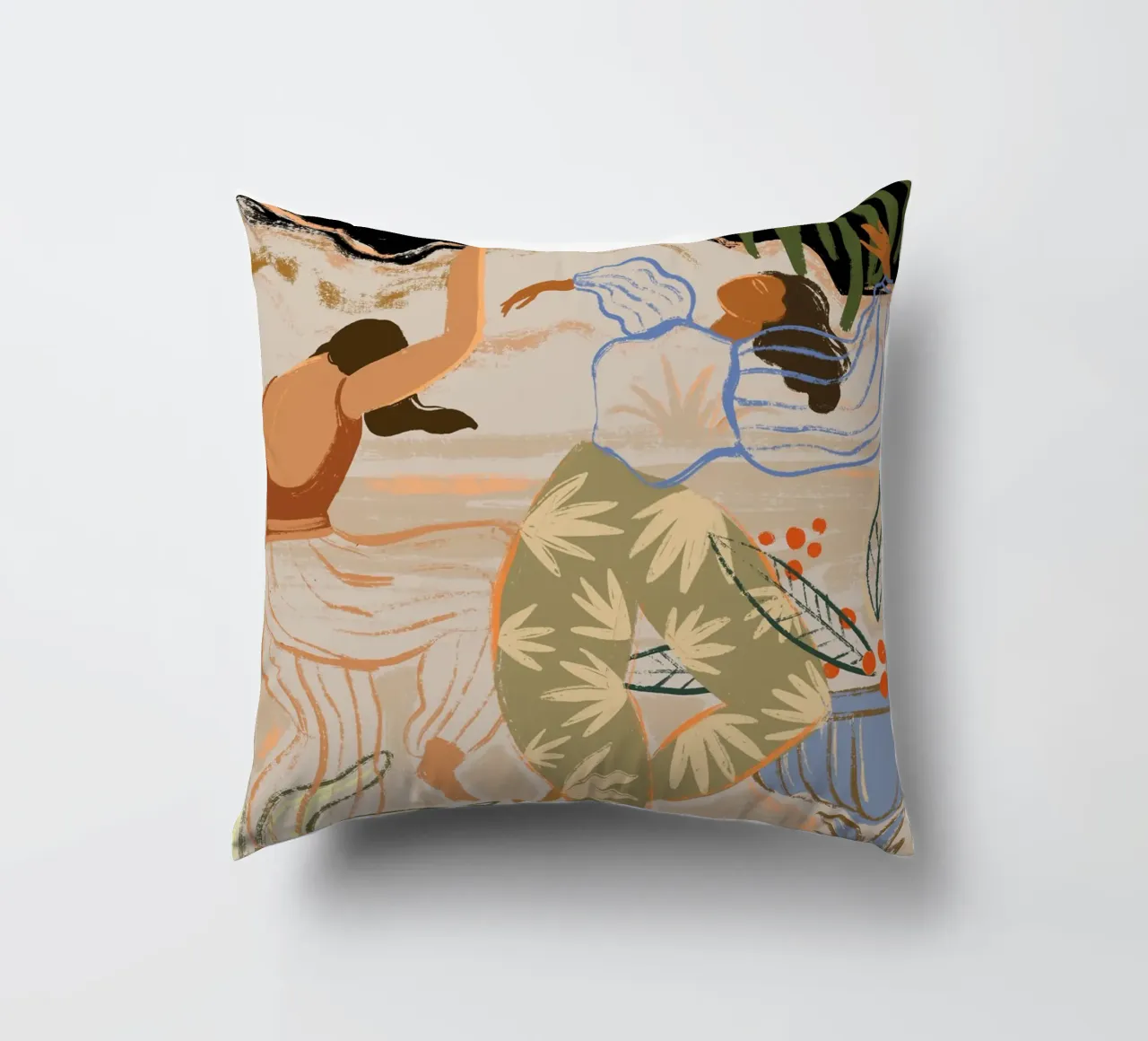 Dance Under the Moonlight decorative cushion by Arty Guava