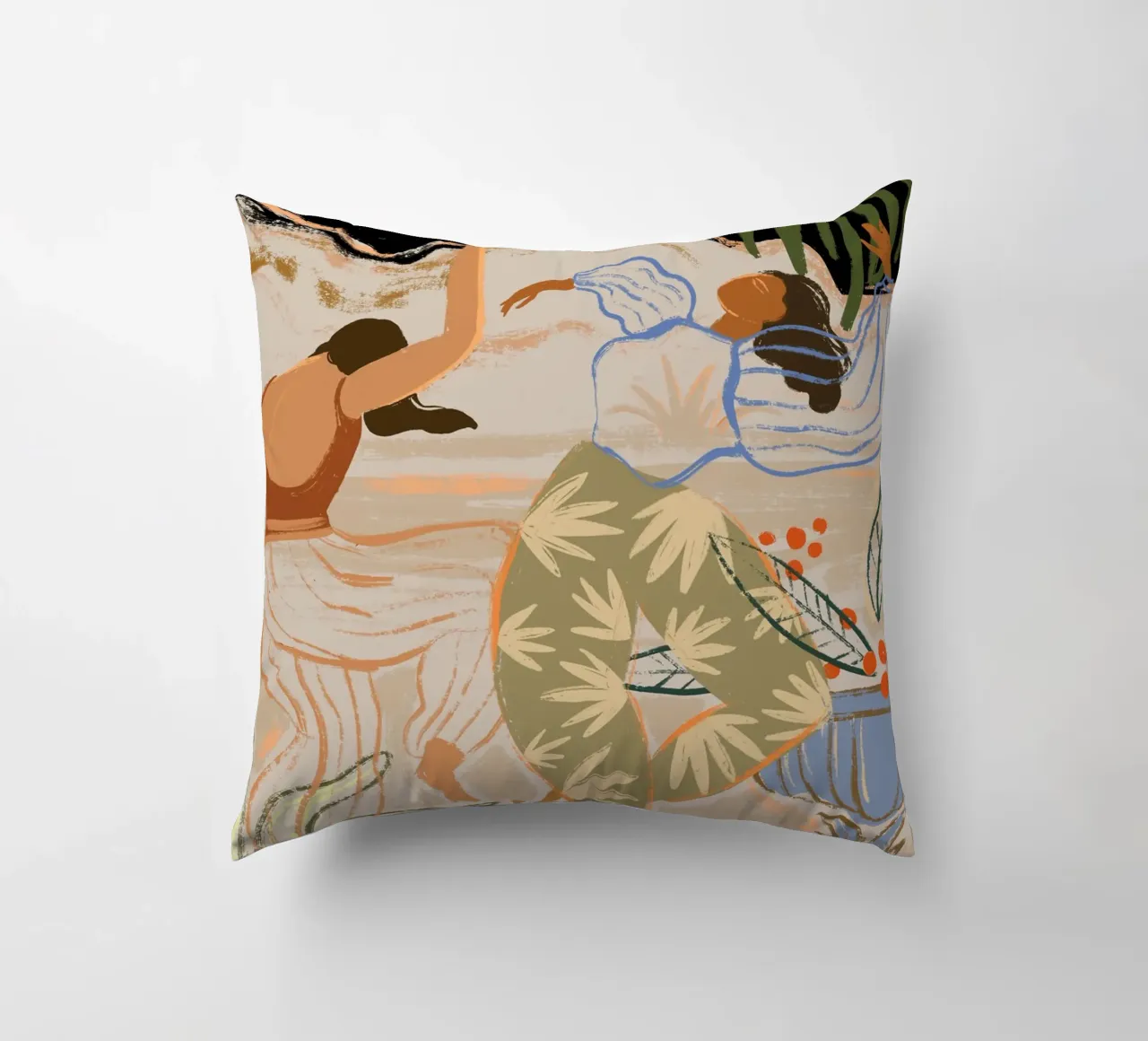 Dance Under the Moonlight decorative cushion by Arty Guava