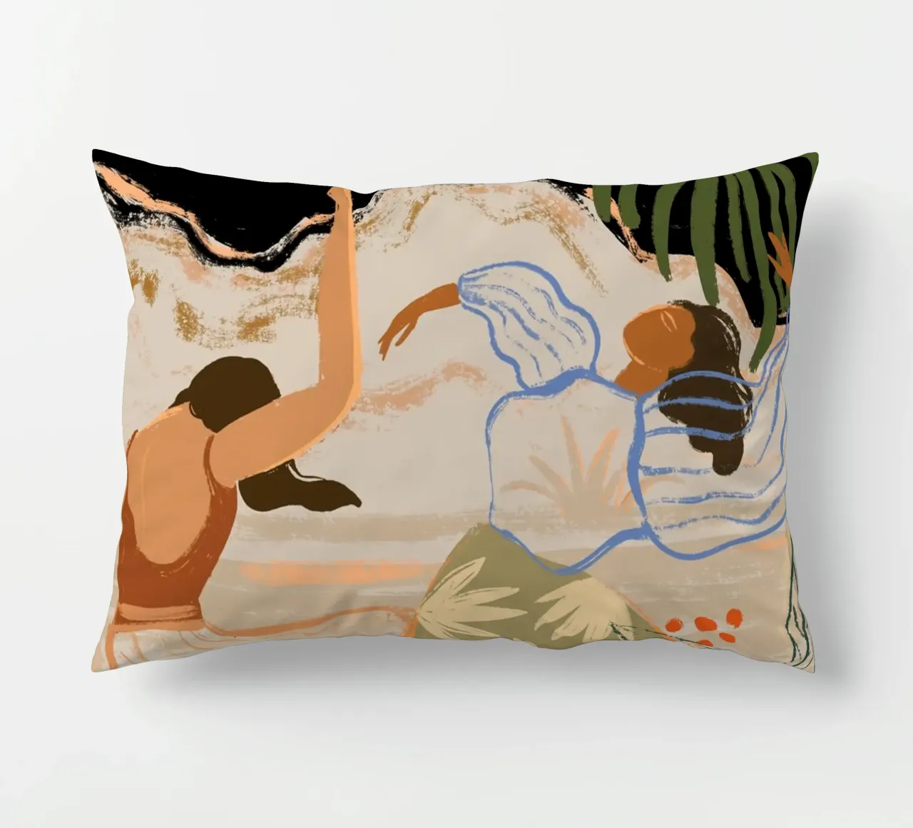 Dance Under the Moonlight decorative cushion by Arty Guava