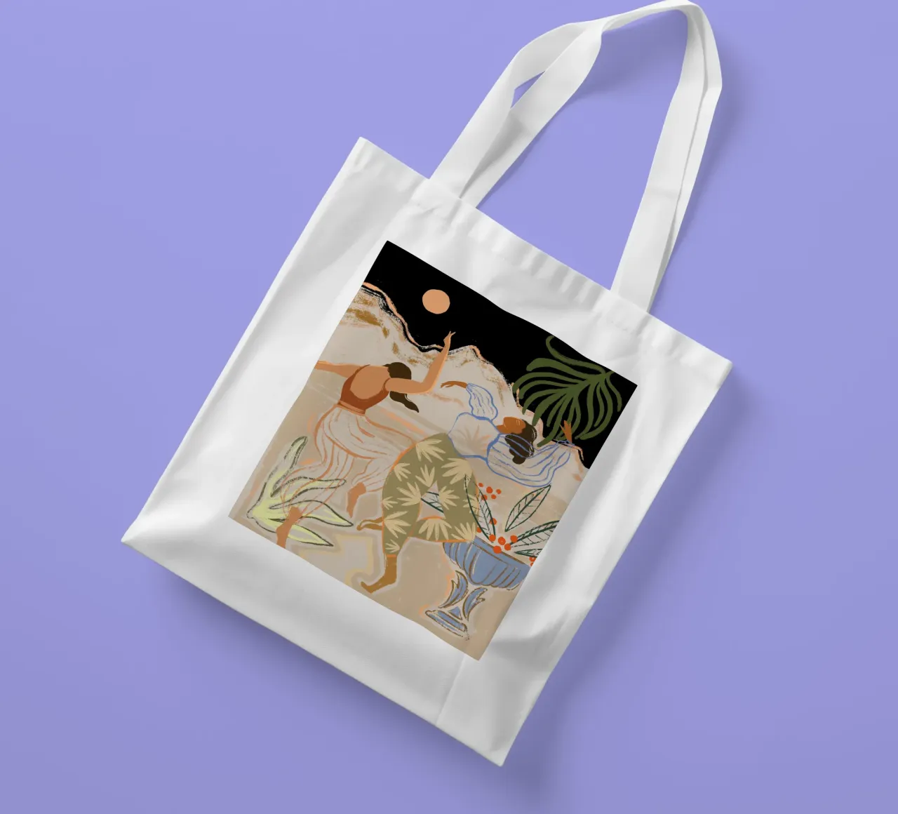 Dance Under the Moonlight tote bag by Arty Guava