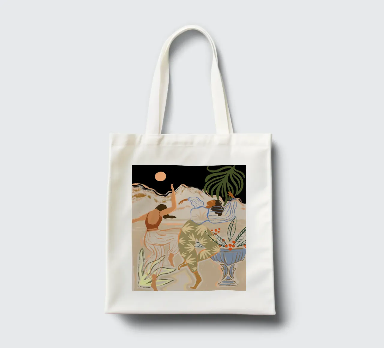 Dance Under the Moonlight tote bag by Arty Guava