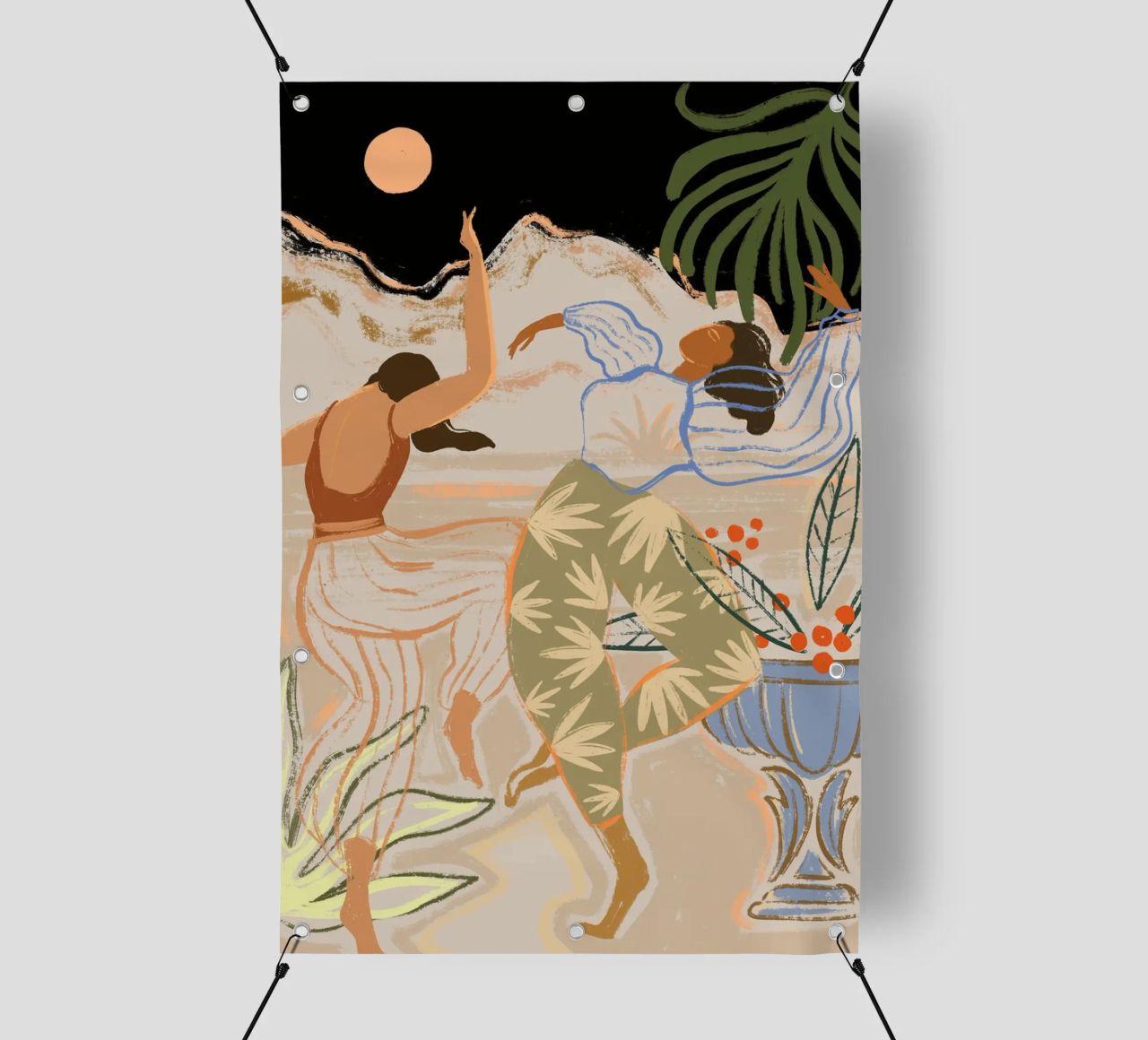 Dance Under the Moonlight telo in pvc da Arty Guava
