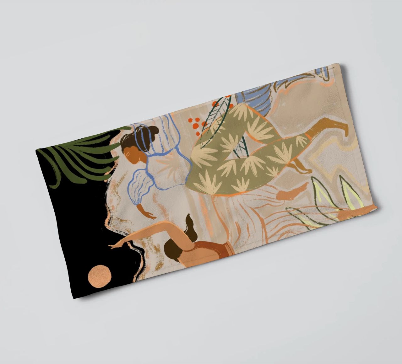 Dance Under the Moonlight towel by Arty Guava
