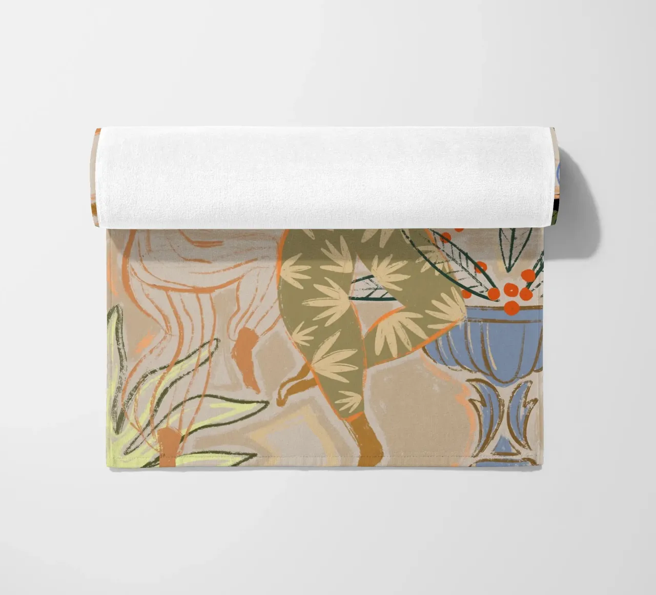 Dance Under the Moonlight strandhanddoek van Arty Guava