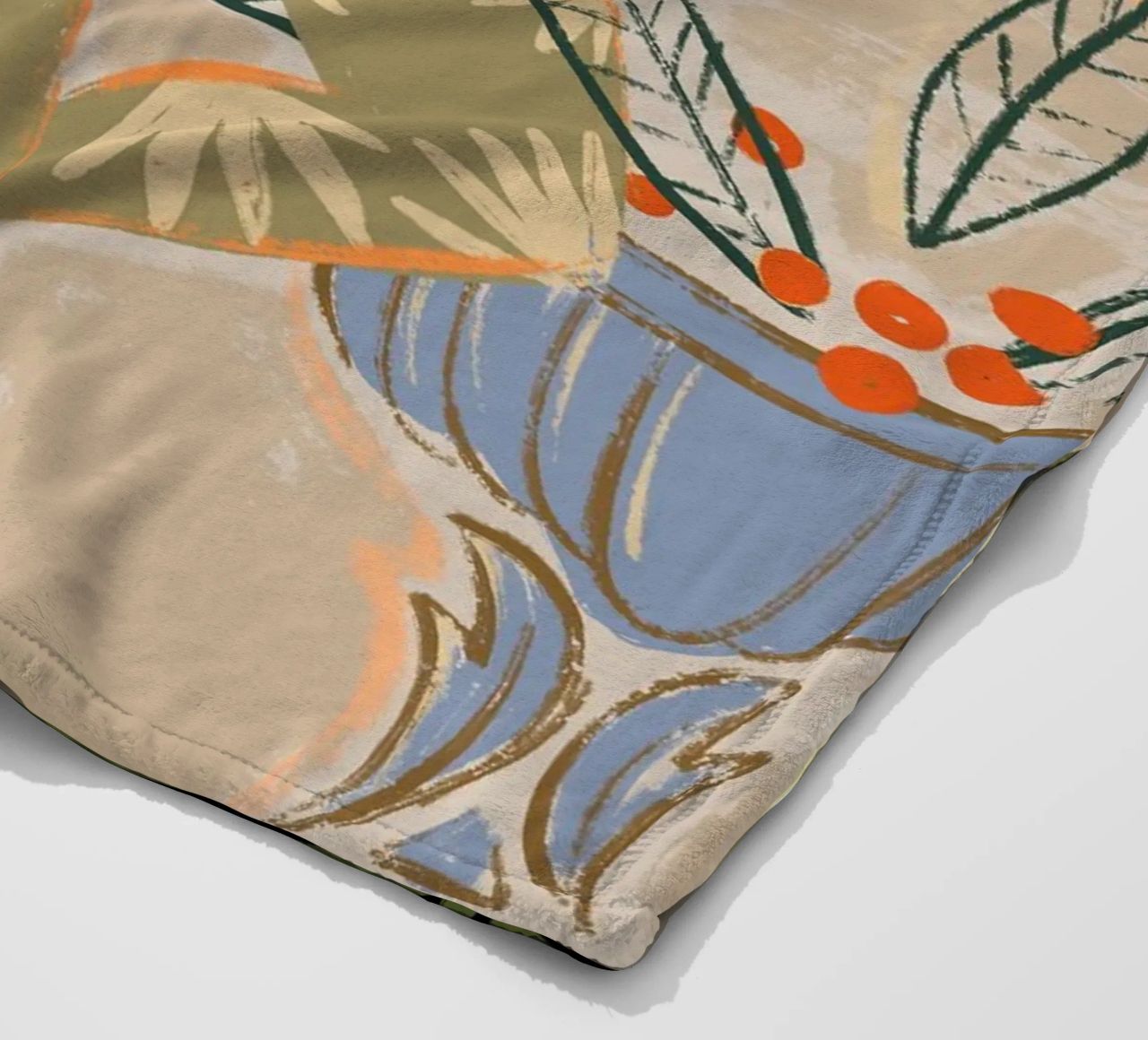 Dance Under the Moonlight fleece blanket by Arty Guava