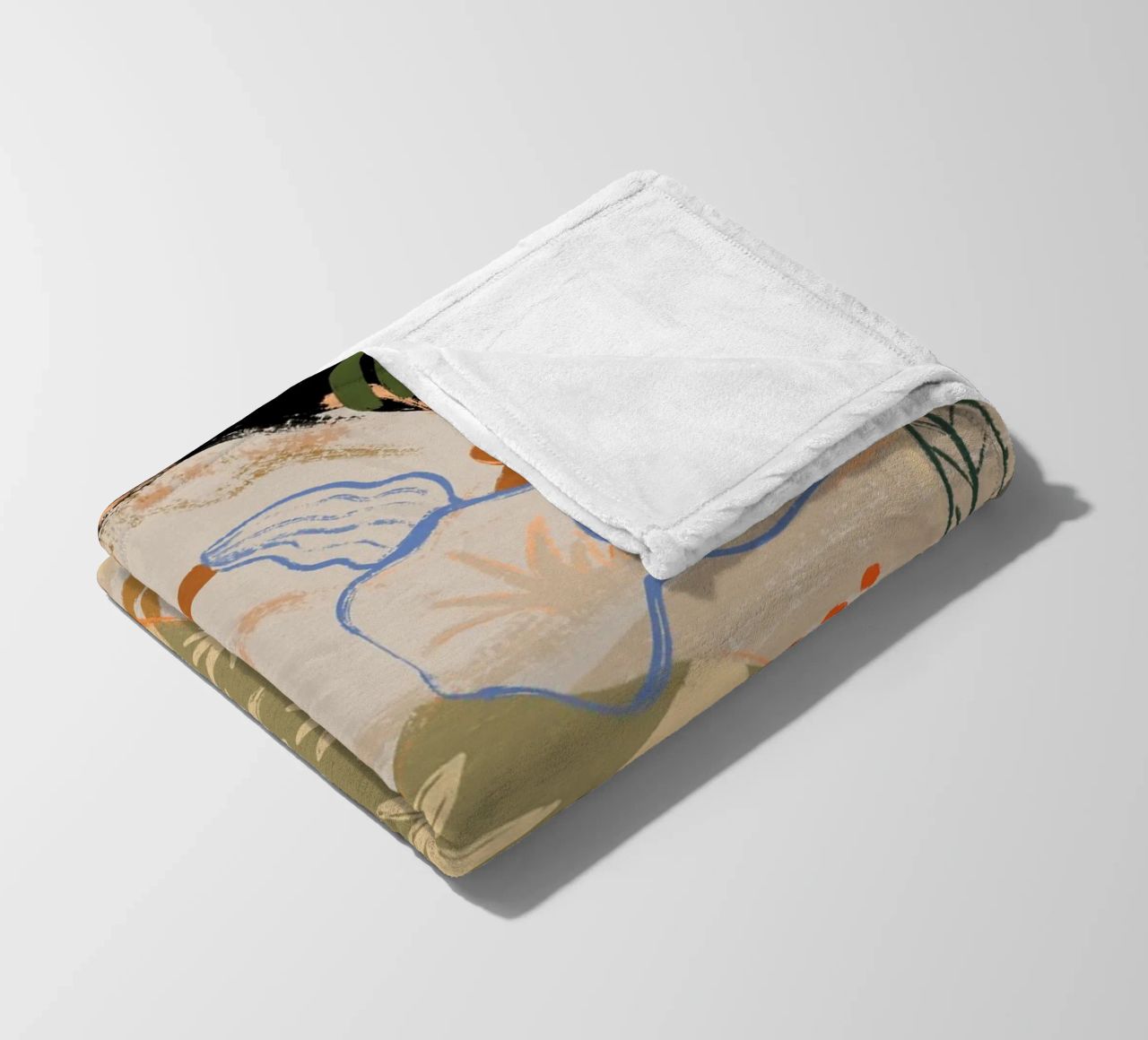 Dance Under the Moonlight fleece blanket by Arty Guava