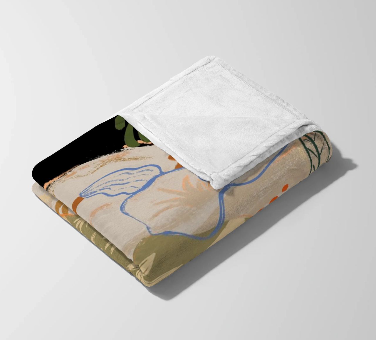 Dance Under the Moonlight fleece blanket by Arty Guava
